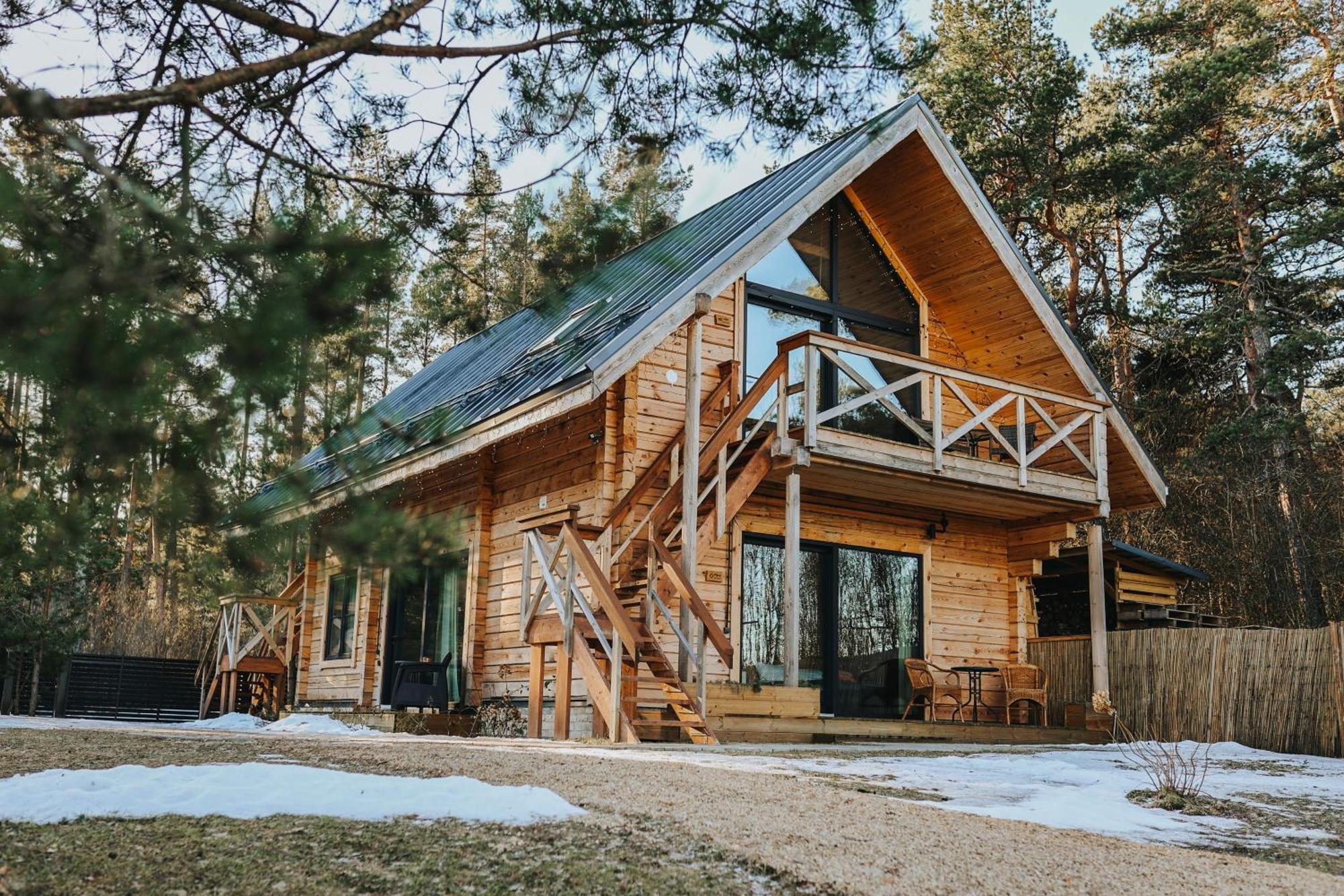 Ferienwohnung Labiesi Jūrkalne Exterior foto