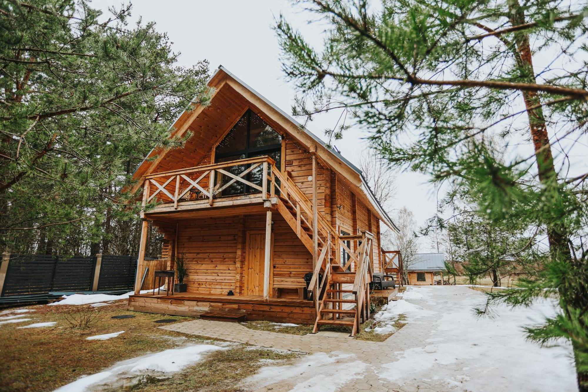 Ferienwohnung Labiesi Jūrkalne Exterior foto